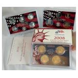 2008 Silver Proof Set - original package with COA