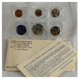 1965 Special Mint Set (SMS) 5 Coin (S) - original pacakge with COA and envelope