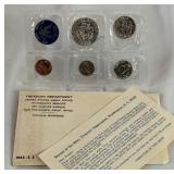 1965 Special Mint Set (SMS) 5 Coin (S) - original pacakge with COA and envelope
