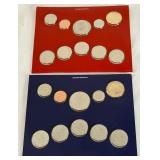 2020 uncirculated P & D us mint coin set OGP (20 coins) - original pacakge with COA and envelope