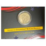 2020 2020-S American Innovations $1 Coin REVERSE Proof Coin South Carolina - original package with COA
