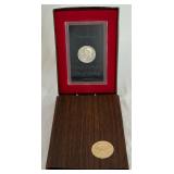 1973 S-Eisenhower Proof Silver Dollar - original package with COA