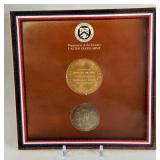 1995 1995 World War II 50th anniversary Coin and Victory Medal Set US Mint - original package with COA