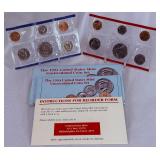1994 uncirculated P & D us mint coin set OGP - original pacakge with COA and envelope