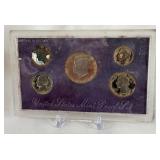 1990 Proof Set - fire damaged