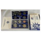 2002 Proof Set - original package with COA