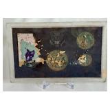 1987 Proof Set - some fire damage