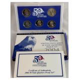 2004 State Quarters Proof Set - original package with COA