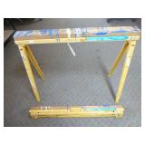 2 Pro Adjustable Sawhorses