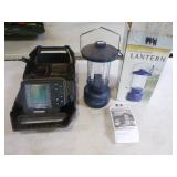 Fish Locator and Rechargeable Lantern
