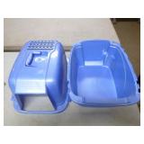 Covered Kitty Litter Box