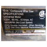 Craftsman 10" Compound Miter Saw