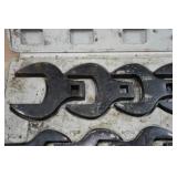 Klutch SAE Crowfoot Wrenches - 1-1/16"-2"