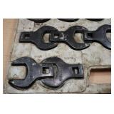 Klutch SAE Crowfoot Wrenches - 1-1/16"-2"