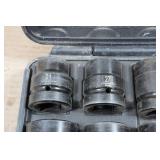 Pittsburgh Pro 1" Drive Metric Impact Sockets - 21mm-50mm