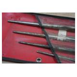 T&E Tools 4 Piece Extra Long Taper Punch Set