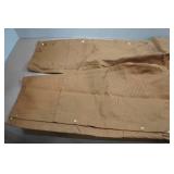 Carhartt Canvas Bibs - 50 x 30