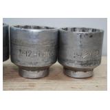 3/4" Drive Sockets - 2-1/16"-2-7/16"