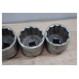 3/4" Drive Sockets - 2-1/16"-2-7/16"