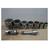 3/4" Drive Tools - Sockets, Extension, Swivel