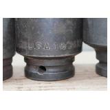 3/4" Drive Impact Sockets - 15/16"-2-3/16"