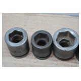 3/4" Drive Impact Sockets - 15/16"-2-3/16"