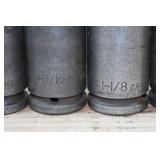 3/4" Drive Deep Impact Sockets - 3/4"-1-1/2"