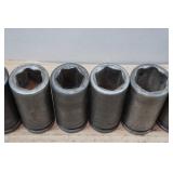 3/4" Drive Deep Impact Sockets - 3/4"-1-1/2"