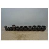 Proto 3/4" Drive Impact Sockets - 3/4"-2"