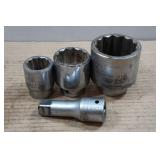 Proto 3/4" Drive Sockets and Extension