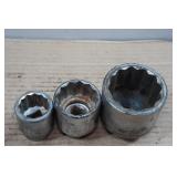 Proto 3/4" Drive Sockets and Extension