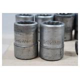 S-K 3/4" Drive Sockets and Extensions - 7/8"-2"