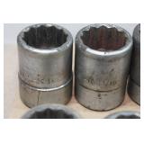 S-K 3/4" Drive Sockets and Extensions - 7/8"-2"