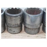 S-K 3/4" Drive Sockets and Extensions - 7/8"-2"