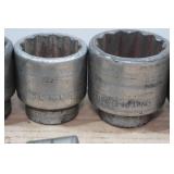 S-K 3/4" Drive Sockets and Extensions - 7/8"-2"