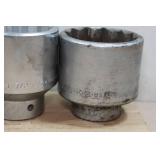 S-K 3/4" Drive Sockets and Extensions - 7/8"-2"