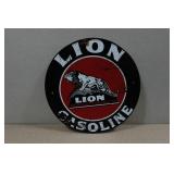 Novelty Metal Sign - Lion Gasoline