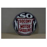 Novelty Metal Sign - Socony Motor Oil