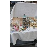 Vintage Christmas and Snow Village Pieces