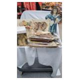 Vintage Books, Cut Outs, Dr Miles Heart Cure Ad Cardboard Cut out