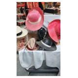 Hats, Hat Stand and Hat Box