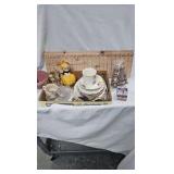 Plates, Baby Shoes, Pin Cushion, Etc