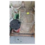 Pitcher and Glasses set with etc