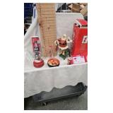 Coca Cola Button Box Kids, Bottles, Stocking Platter/Container