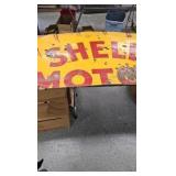 Schell Motor Oil Porcelain Sign