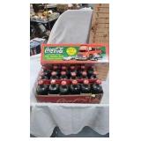 Vintage Coke Bottles with 2001 Holiday Dual Classic Carrier