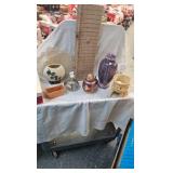 Frog Basket, vases, Planters, Misc