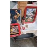 Coca Cola Memorbillia including Vintage Check