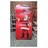 Coke Santa Stand Up Display