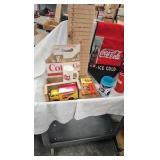 Coca Cola 1949 Delivery Truck and Misc Cups